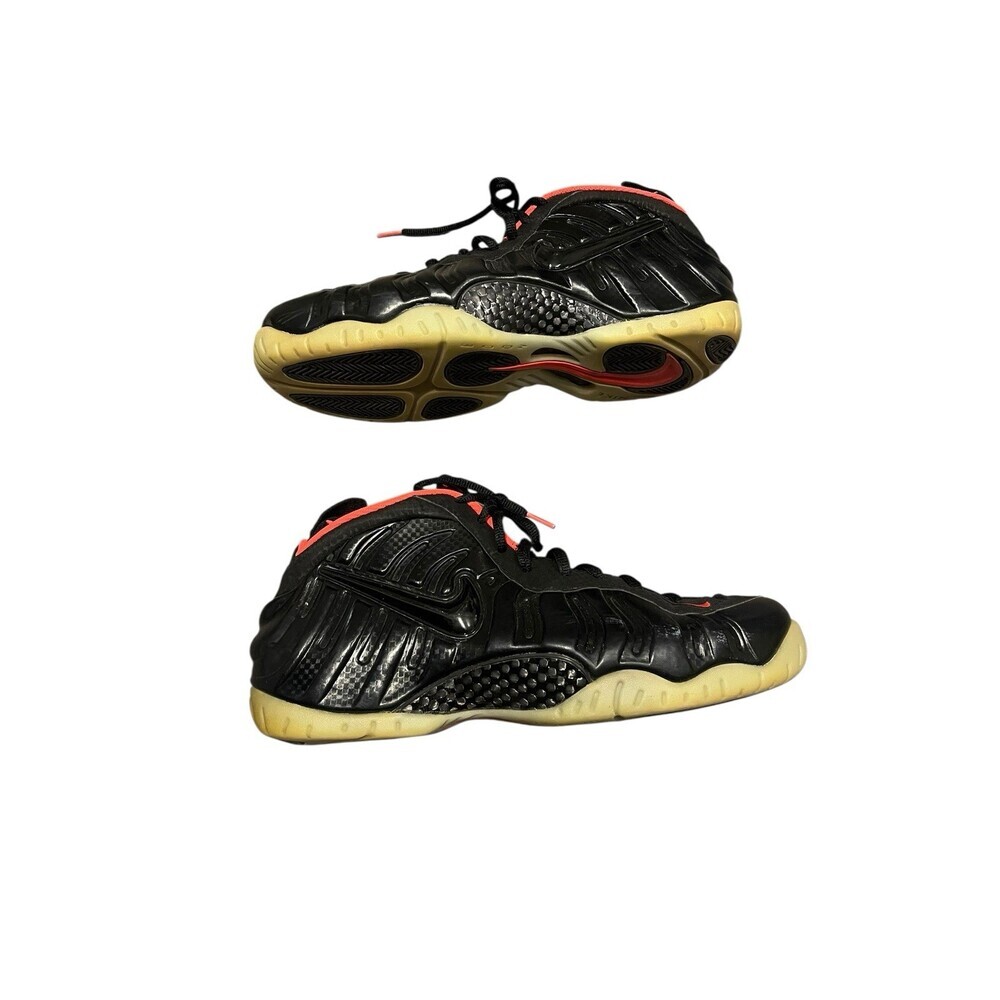 NIKE 2014 AIR FOAMPOSITE 616750-001 YEE ZY GLOW IN THE DARK FLIGHTPOSITE Size 13 image 3